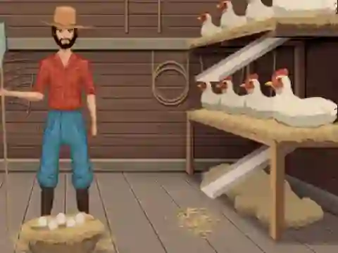 Igra Egg catcher online
