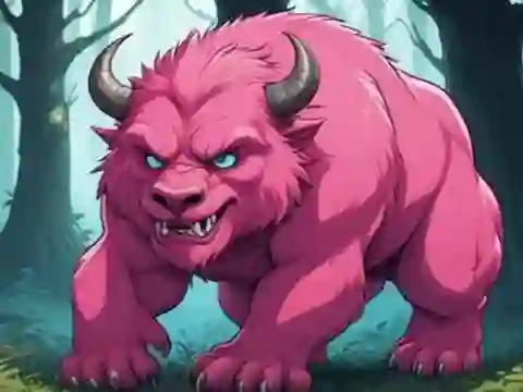Igra Magical Pink Beast Rescue online