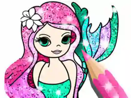 Igra Coloring Book: Little Mermaid online
