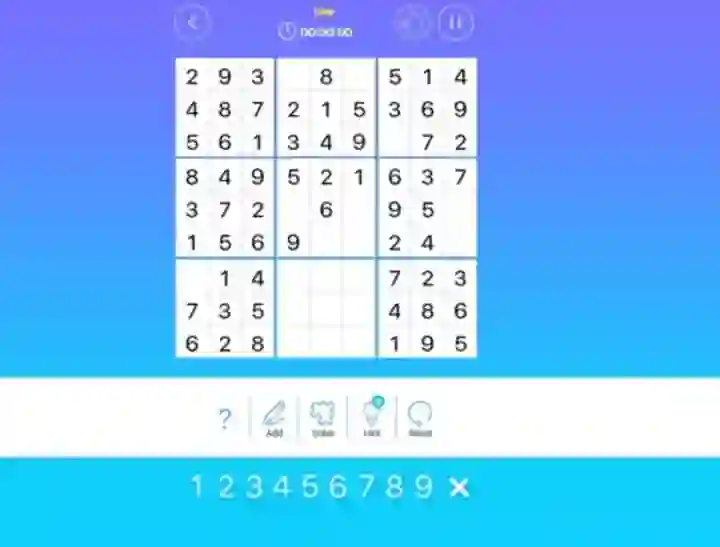 Igra Master Sudoku online