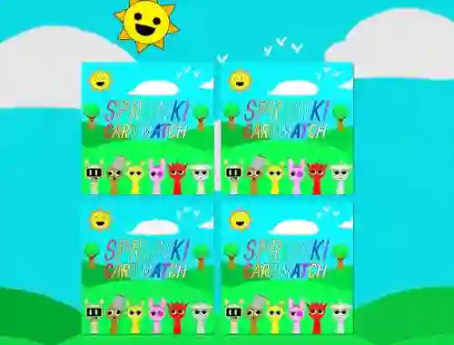 Igra Sprunki Memory Card Match online