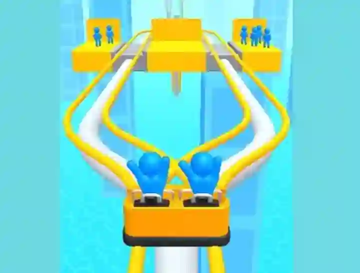 Igra Runner Coaster Race online