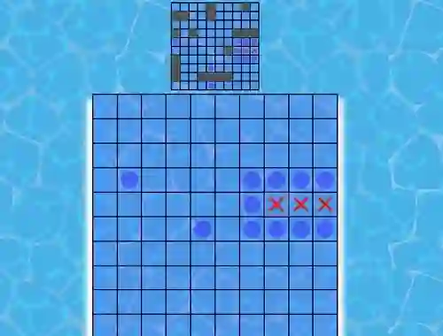 Igra Battleship On Cells online