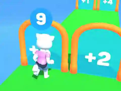 Igra Cat Angela Running online