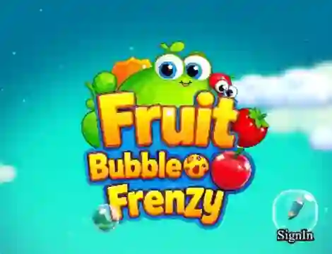 Igra Fruit Bubble Frenzy online