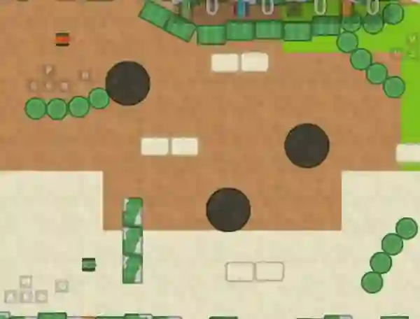 Igra 1 2 3 4 Player Tank Game 2D online