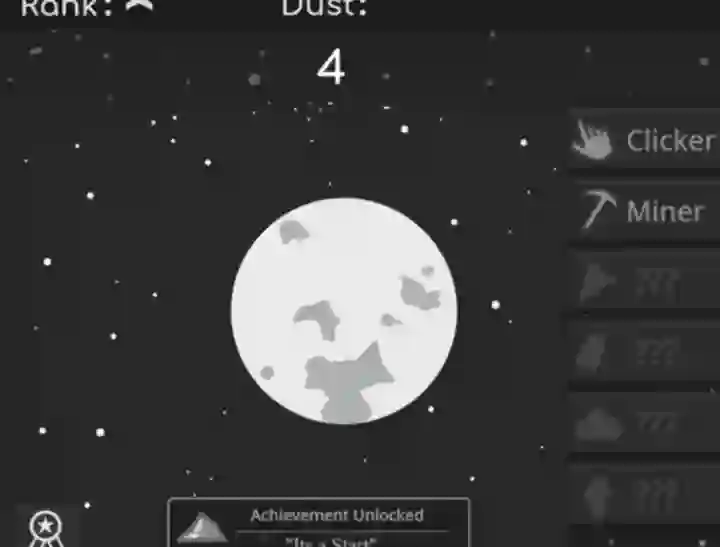 Igra Planet Clicker Dust Collector online