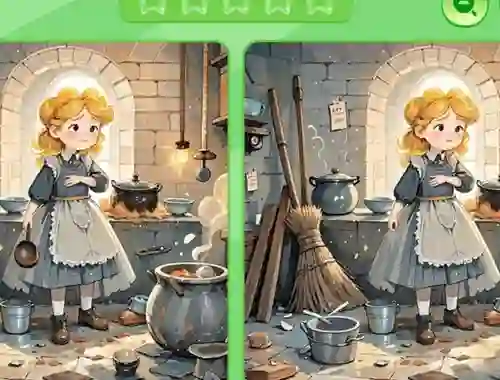 Igra Find The Differences: Cinderella online