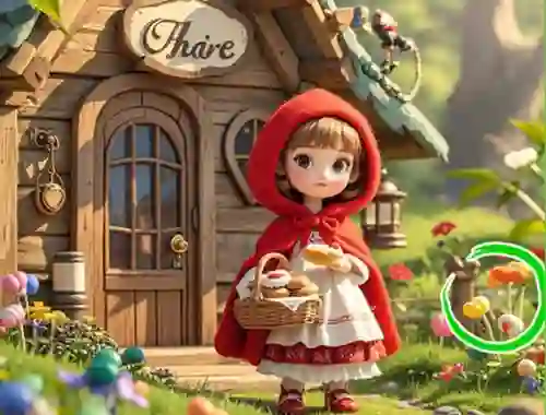 Igra Find The Differences: Granny Wolf online