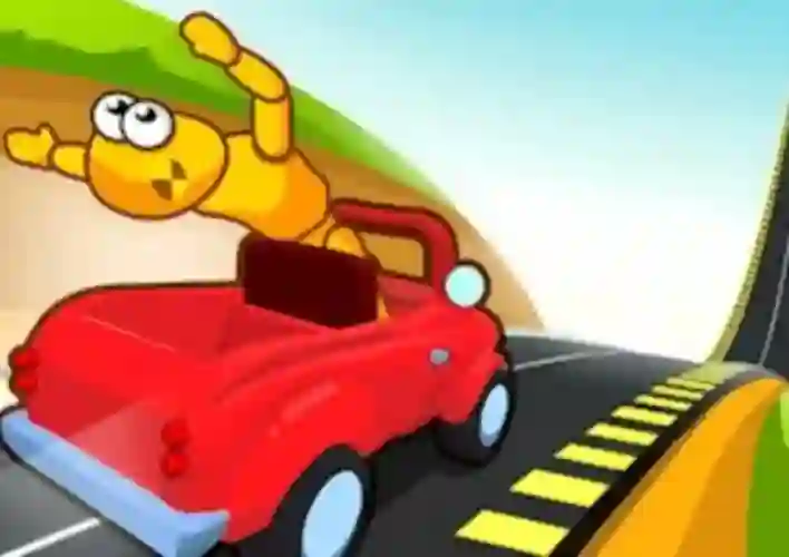 Igra Downhill Car Ride Crash Test online
