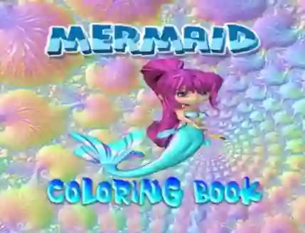Igra Mermaid Coloring Book online