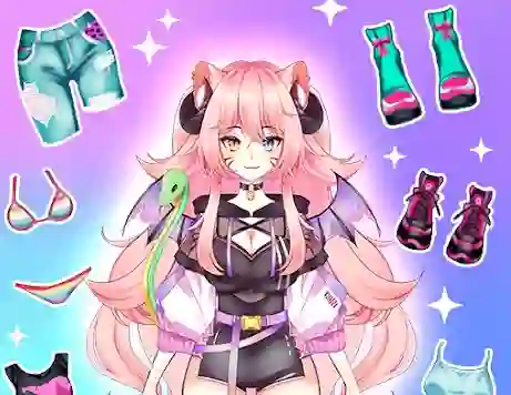 Igra Anime Dress Up Moe online