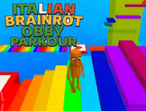 Igra Italian Brainrot Obby Parkour online