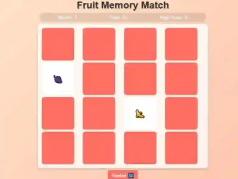 Igra Fruit Memory Match online