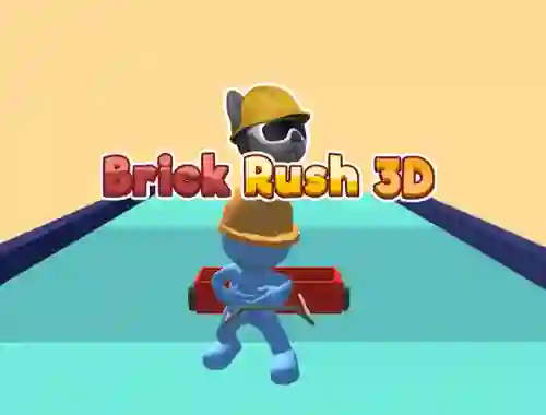 Igra Brick Rush 3D online