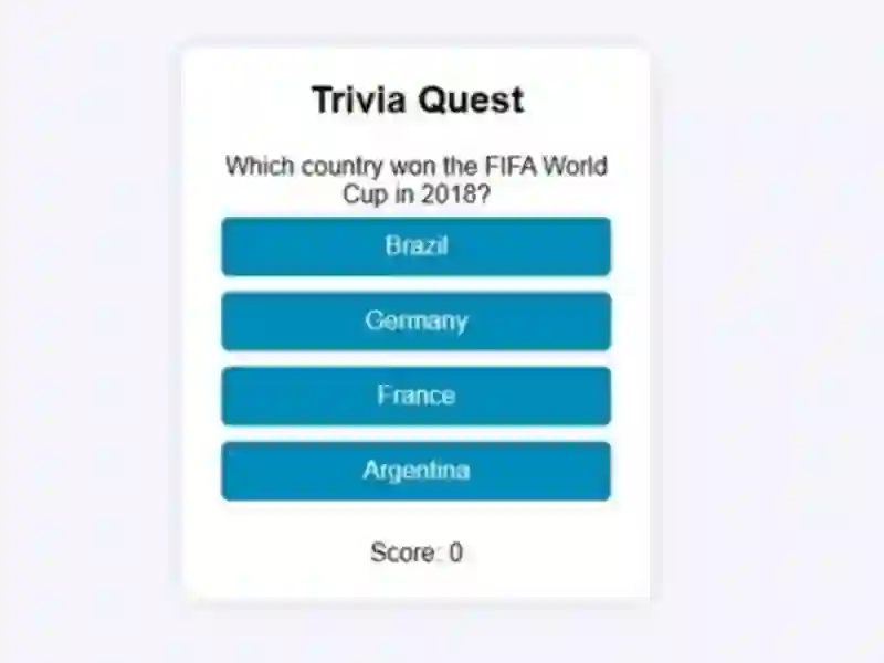 Igra Trivia Quest online