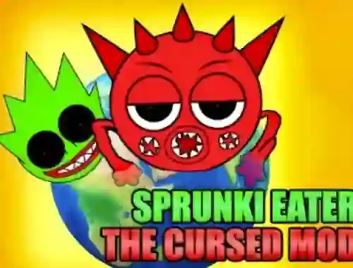 Igra Sprunki Eater The Cursed Mod online