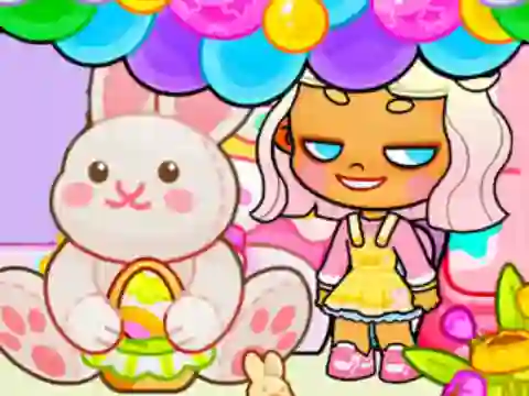 Igra Jigsaw Puzzle: Avatar World Easter Party online