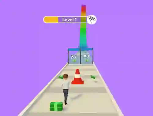 Igra Money Stack Run 3D online