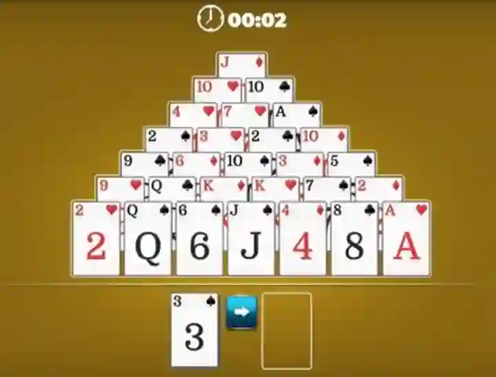 Igra Pyramid Solitaire online