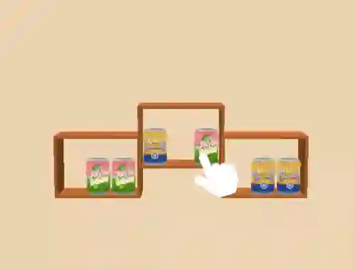Igra Sort Match 3d Goods Puzzle online