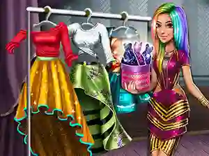 Igra Tris Runway Dolly Dress Up online