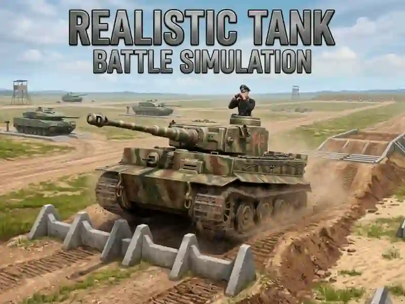 Igra Realistic Tank Battle Simulation online