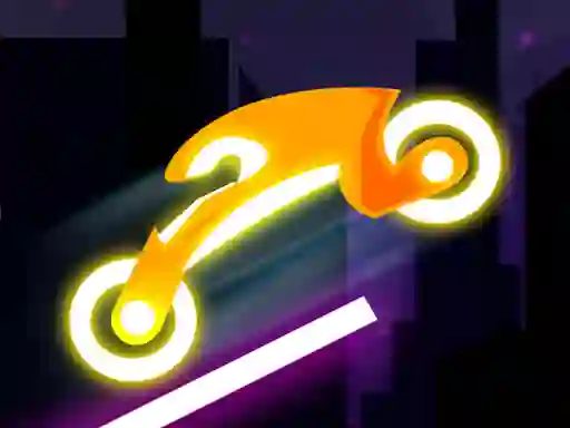 Igra Neon Hill Rider online