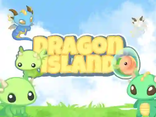 Igra 2048 Dragon Island online