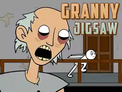 Igra Granny Jigsaw online