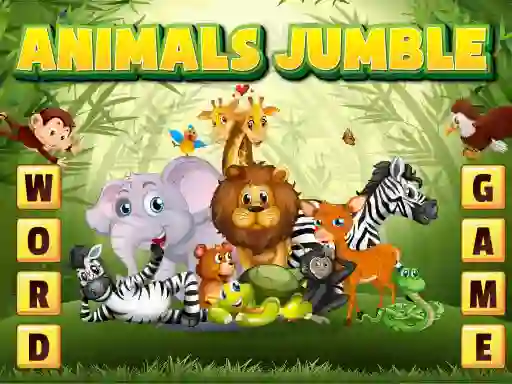 Igra Animals Jumble online