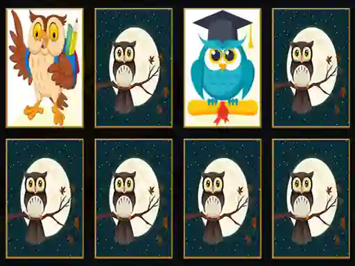 Igra Cute Owl Memory online