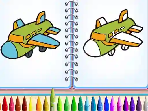 Igra Aero Coloring Books online