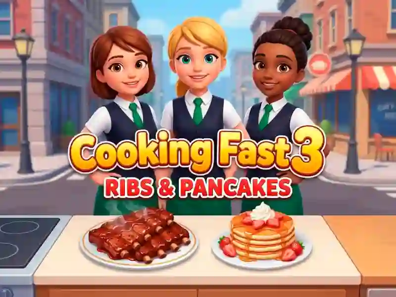 Igra Cooking Fast 3: Ribs and Pancakes online
