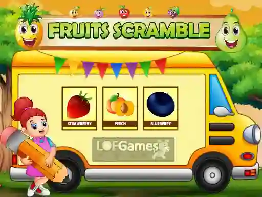 Igra Fruits Scramble online