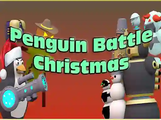Igra Penguin Battle Christmas online