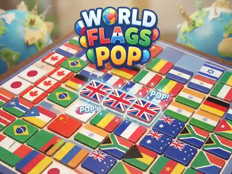Igra World Flags Pop online