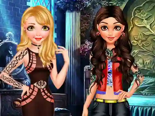 Igra Princess Bad Girls Makeover online