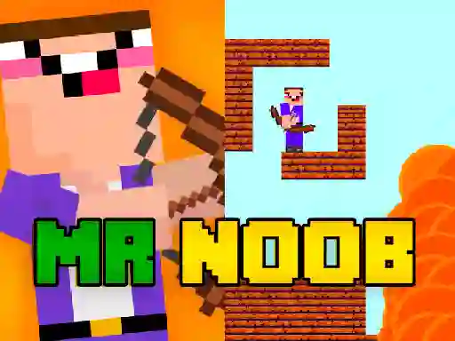 Igra Mr Noob vs Zombies online