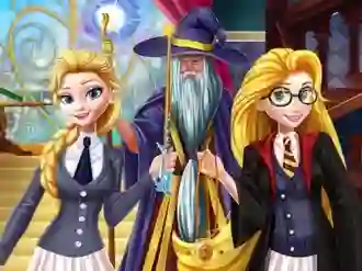 Igra Princesses at School of Magic online