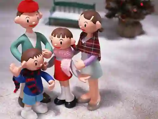 Igra Christmas Clay Doll Puzzle online