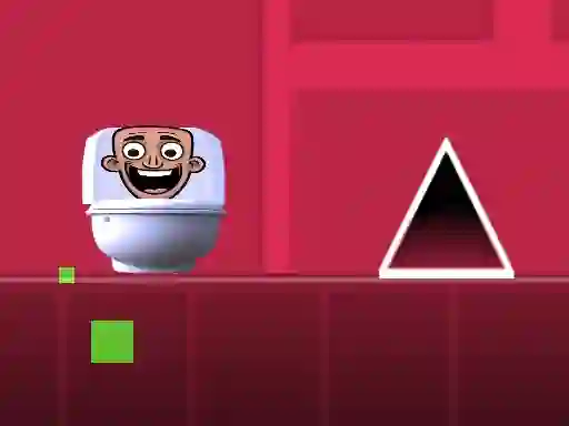 Igra Geometry Dash Skibidi Toilet online