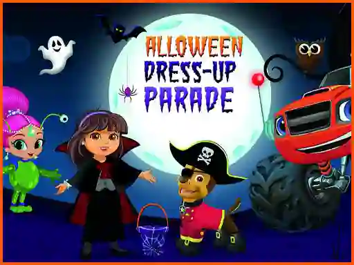 Igra Nick jr. Halloween Dress up Parade online