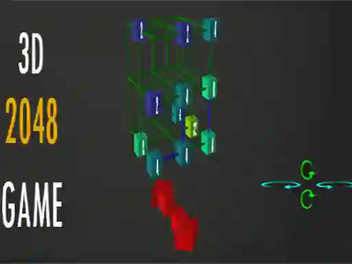 Igra 2048 - 3D online