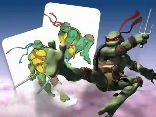 Igra Ninja Turtles Memory card Match online