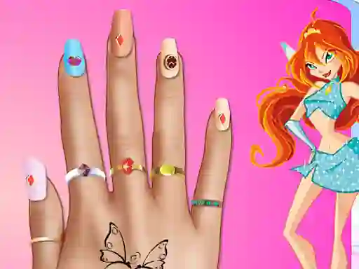 Igra Winx Nail Makeover online