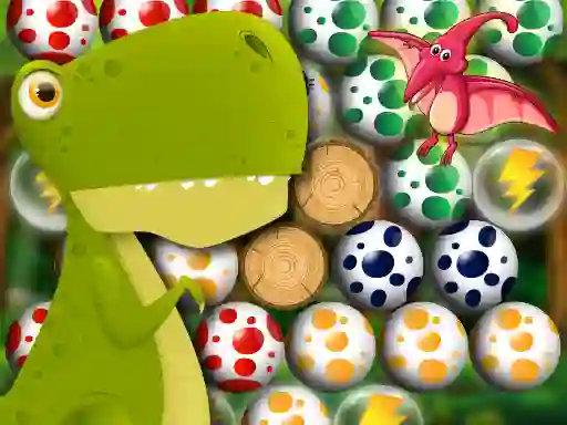 Igra Egg Shooter: Bubble Dinosaur online