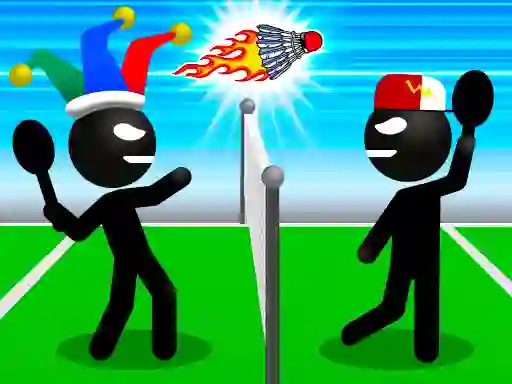 Igra Stickman Sports Badminton online