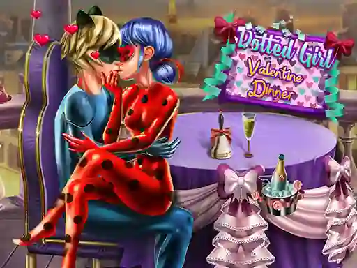 Igra Dotted Girl Valentine Dinner online