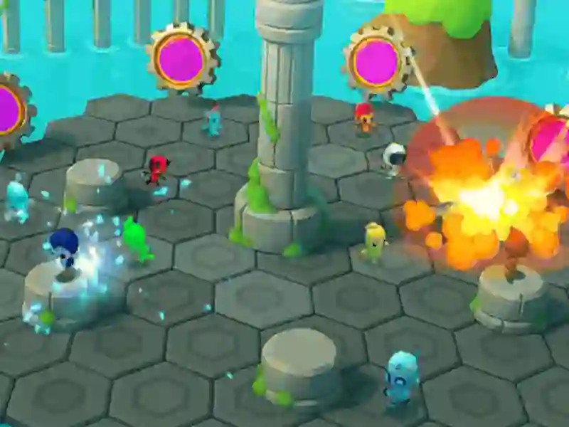 Igra Rumble Rush.io online